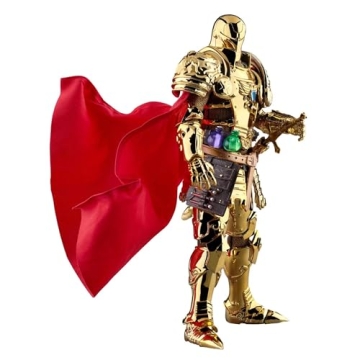 Golden Medieval Knight Iron Man Action Figure Collectible