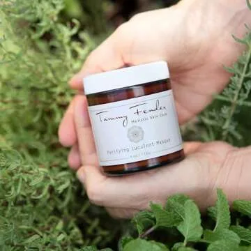 TAMMY FENDER - Natural Purifying Luculent Masque | Organic, Cruelty-Free, Non-Toxic | Soften, Exfoliate, + Nourish With Purifying Clase Base For Deep Cleanse (4 oz)