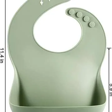 Waterproof Silicone Bibs for Babies & Toddlers
