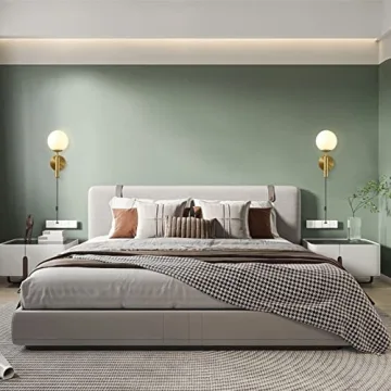 KCO Modern Wall Sconce - Mid Century Design with Switch