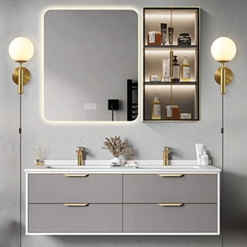 KCO Modern Wall Sconce - Mid Century Design with Switch