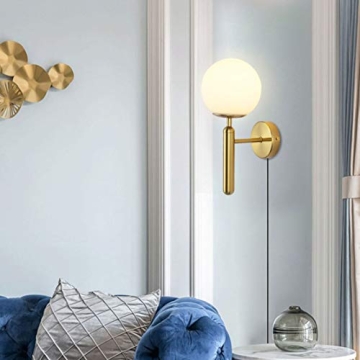 KCO Modern Wall Sconce - Mid Century Design with Switch