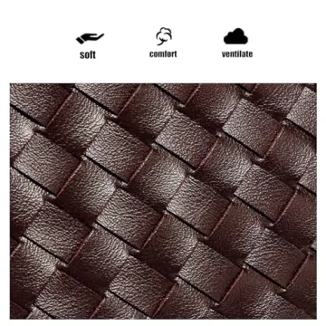 Waiyqju Mini Small Size Braided Luxury Leather Women's top Handle Handbag Fashion Travel Daily Satchel