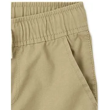 Boys Comfortable Pull-On Jogger Shorts - 3 Pack