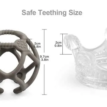 Haakaa Silicone Teether Set 2pk for Infants & Toddlers