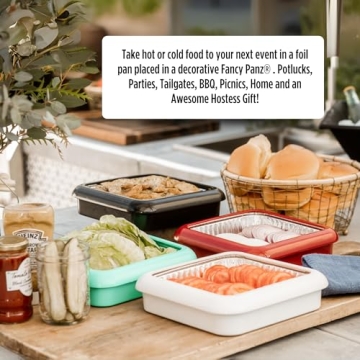 Fancy Panz Stylish Casserole Carrier for Elegant Serving