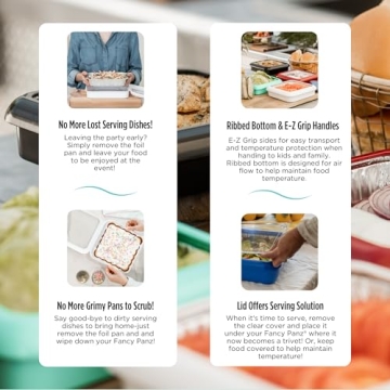 Fancy Panz Stylish Casserole Carrier for Elegant Serving