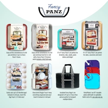 Fancy Panz Stylish Casserole Carrier for Elegant Serving