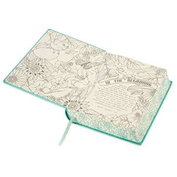 KJV Holy Bible, My Creative Bible, Faux Leather Hardcover - Ribbon Marker, King James Version, Teal w/Elastic Closure (KJV Creative Editions)