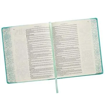 KJV Holy Bible, My Creative Bible, Faux Leather Hardcover - Ribbon Marker, King James Version, Teal w/Elastic Closure (KJV Creative Editions)