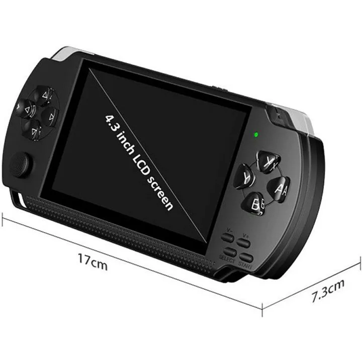 LKTINA 4.3’’ Handheld Game Console with 1200+ Games