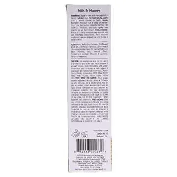 Cuccio Naturale Hydrating Dry Body Oil - Milk & Honey, Paraben-Free, 3.38 Oz