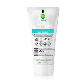 Fresh Monster Kids Hair Styling Gel, Medium Hold Alcohol-Free, Natural Hair Gel for Kids & Toddlers ...