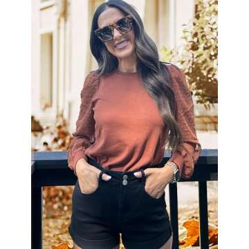 Trendy WIHOLL Long Sleeve Shirt for Women - 2025 Fashion