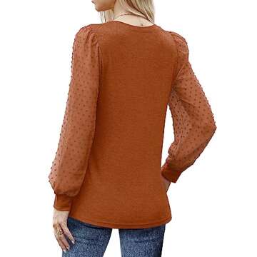 Trendy WIHOLL Long Sleeve Shirt for Women - 2025 Fashion