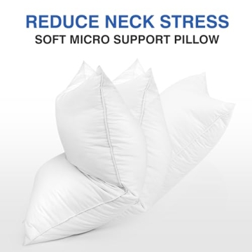 zibroges DP01 Luxurious Bed Pillows Queen Size Set of 2