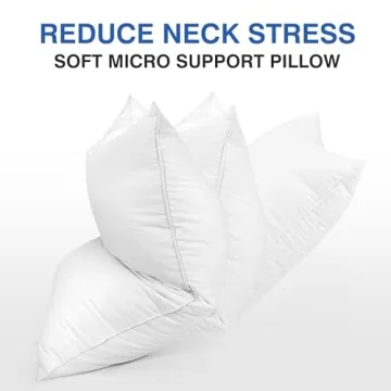 zibroges DP01 Luxurious Bed Pillows Queen Size Set of 2