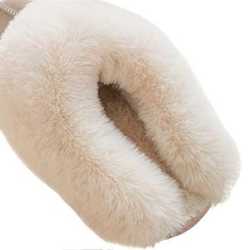 Buy Women's Soft Plush Winter Slippers with Memory Foam