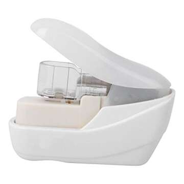 Stapleless Stapler, Press Staple Stapler Stapleless Stapler Labor Saving Needleless Stapler Hand held Stapler Portable Stapler Office Accessory for School