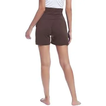 Joyaria Over The Belly Maternity Shorts for Women