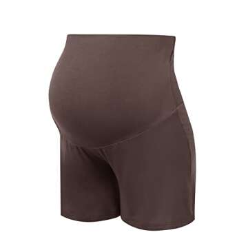 Joyaria Over The Belly Maternity Shorts for Women