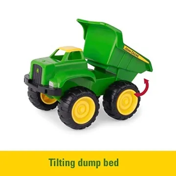 John Deere Sandbox Toys Dump Truck Tractor Set Kids