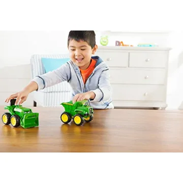 John Deere Sandbox Toys Dump Truck Tractor Set Kids