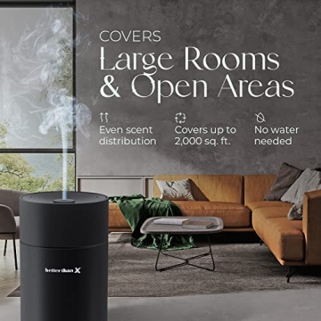 Silent Remote Controlled Aroma Tower Essential Oil Diffuser