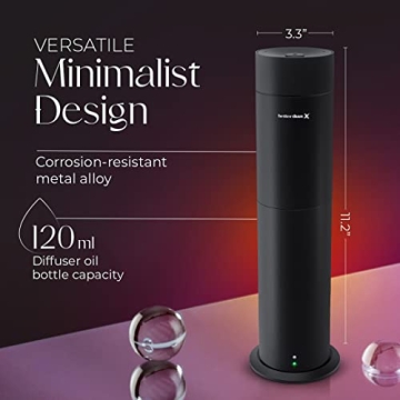 Silent Remote Controlled Aroma Tower Essential Oil Diffuser