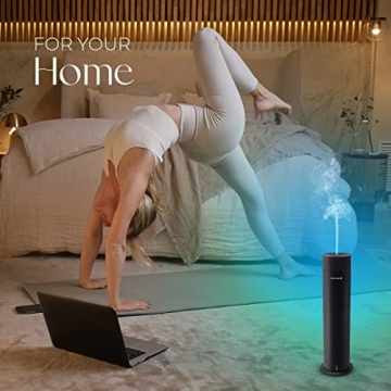 Silent Remote Controlled Aroma Tower Essential Oil Diffuser