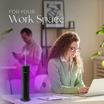 Silent Remote Controlled Aroma Tower Essential Oil Diffuser