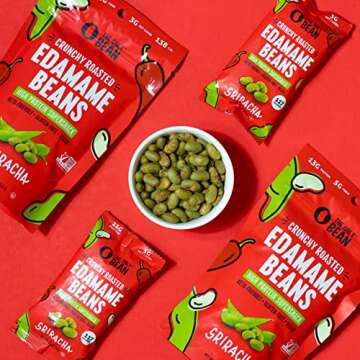 Crunchy Edamame Snacks - Protein-Packed & Keto-Friendly
