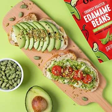 Crunchy Edamame Snacks - Protein-Packed & Keto-Friendly
