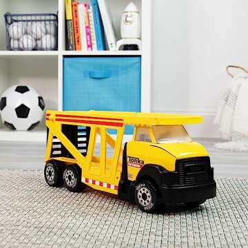 Tonka Steel Classics Car Carrier - Durable and Fun