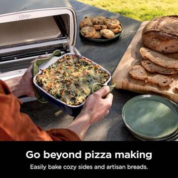 Ninja Artisan Outdoor Pizza Oven for Perfect Pizzas