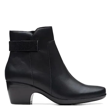 Clarks Women’s Emily Holly Ankle Boot - Ultimate Comfort & Style