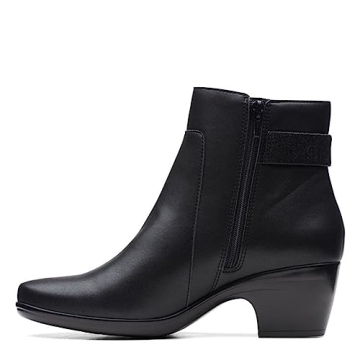 Clarks Women’s Emily Holly Ankle Boot - Ultimate Comfort & Style
