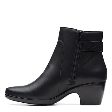 Clarks Women’s Emily Holly Ankle Boot - Ultimate Comfort & Style