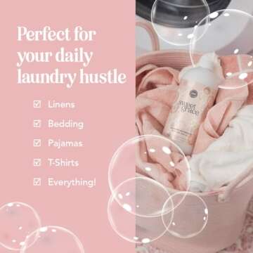 Bridgewater Candle Sweet Grace 32 oz Laundry Detergent Liquid | Highly Scented Luxury Laundry Experience | Deep Cleaning and Powerfully Fragranced