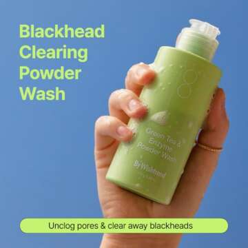 BY WISHTREND] Green Tea & Enzyme Powder Face Wash, All-in-one, Hydrating daily facial cleanser and G...