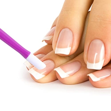 10pcs Rubber Nail Cuticle Pushers - Nail Art Essential Set