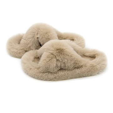 Crazy Lady Cozy Fuzzy Slippers - Ultimate Comfort for Women