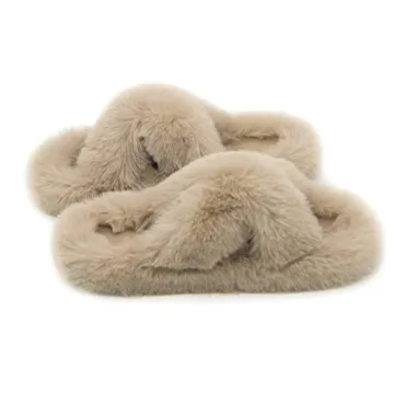 Crazy Lady Cozy Fuzzy Slippers - Ultimate Comfort for Women