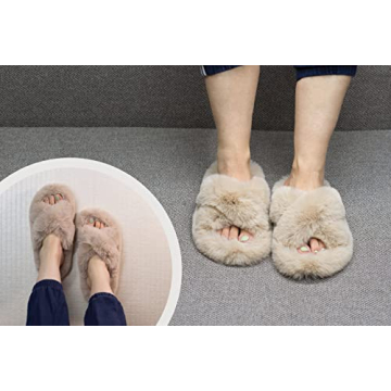Crazy Lady Cozy Fuzzy Slippers - Ultimate Comfort for Women