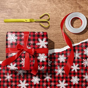 GIOLNIAY Jumbo Christmas Wrapping Paper - Festive Gift Wrap