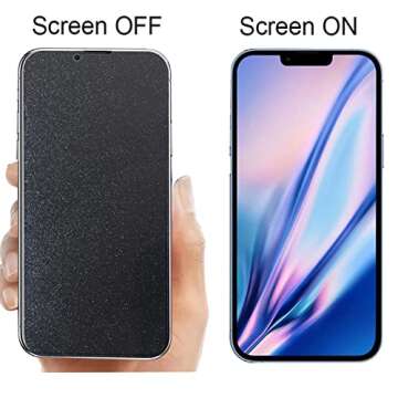 WIRIXSYD 2 PCS Glitter Screen Protector for iPhone XR/11 - Stylish & Durable