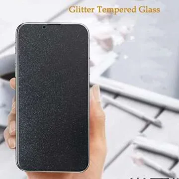 WIRIXSYD Glitter Screen Protector for iPhone XR and 11