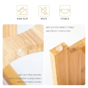 Elevated Pet Bowls for Cats and Small Dogs | FOREYY