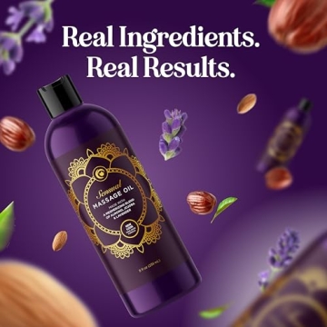 Calming Couples Massage Oil - Lavender Relaxation Experience