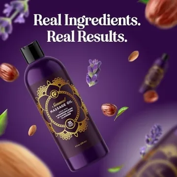 Calming Couples Massage Oil - Lavender Relaxation Experience